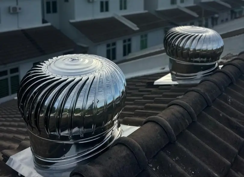 24” SS201 Stainless Steel Wind Turbine Ventilator 3