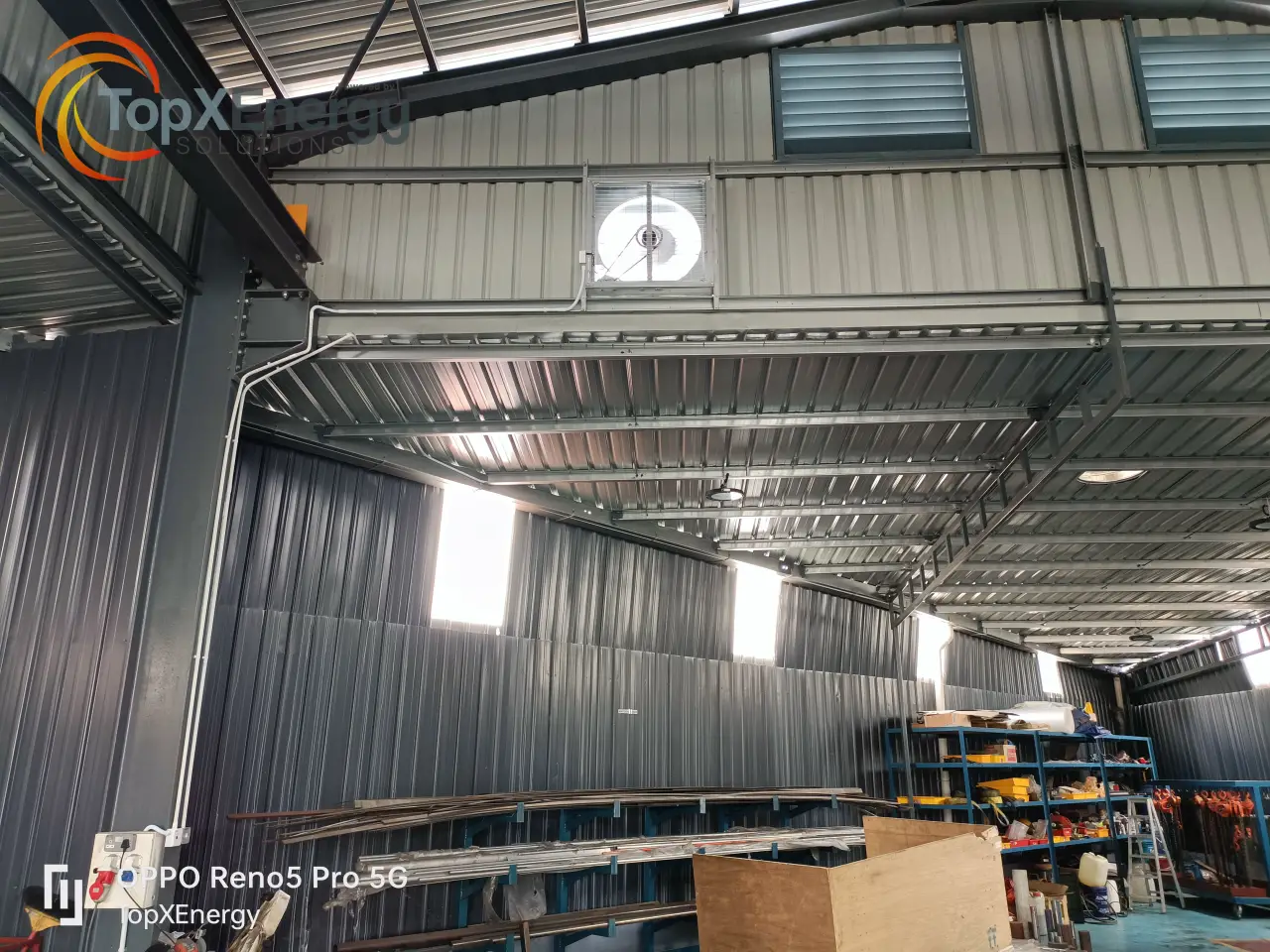 Industrial Wall Exhaust Fan – Heavy Duty Series (600–1200mm) 5
